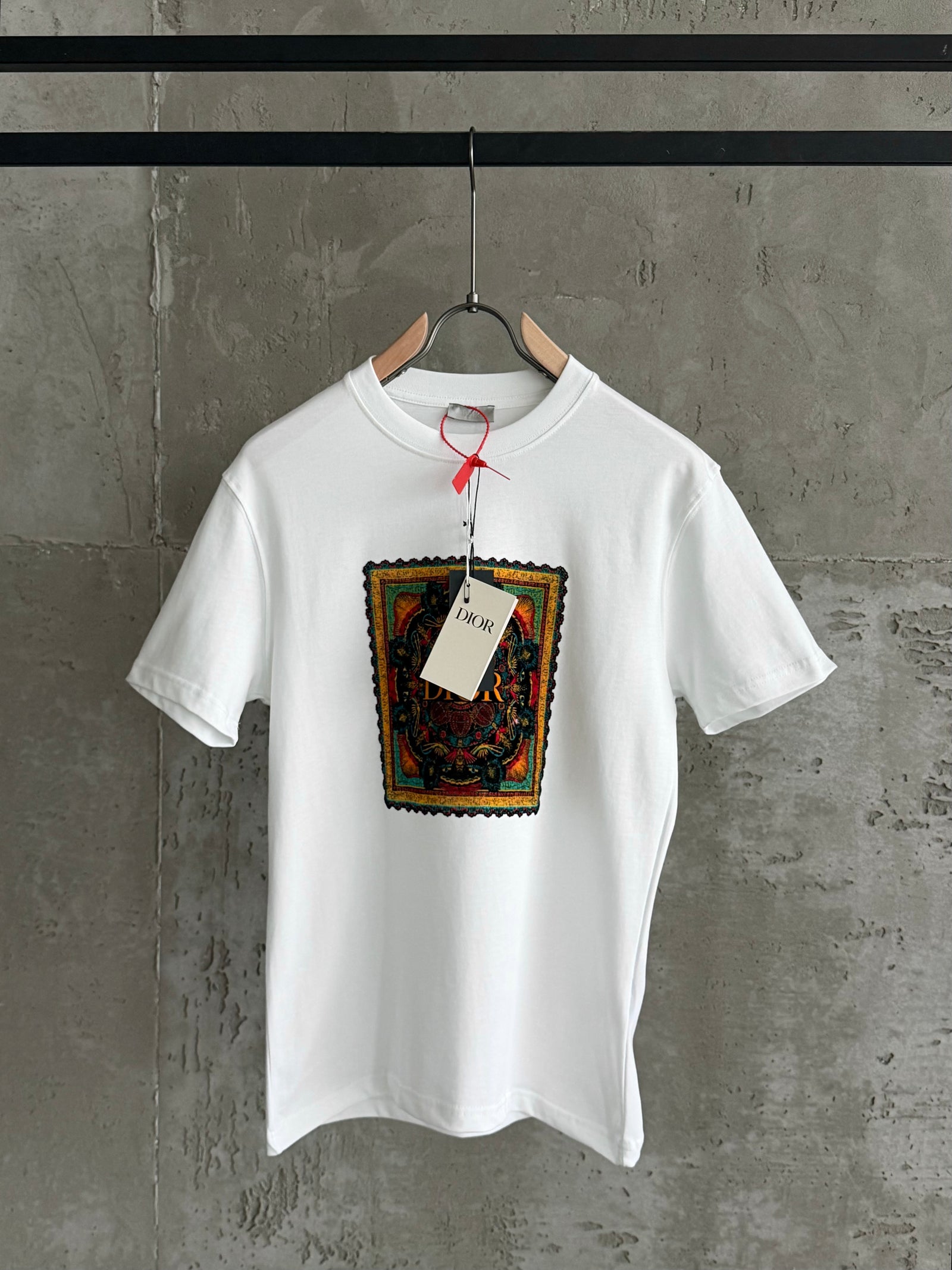 D01 Vintage beyaz tshirt